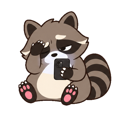 Trashley the raccoon